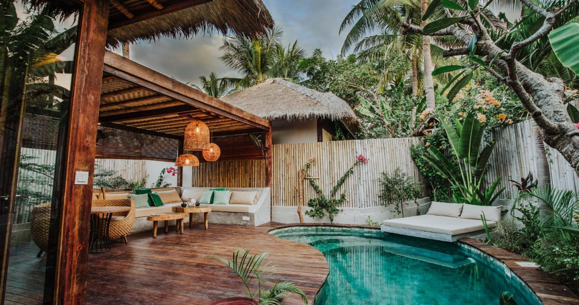 Majo Private Villas Gili Trawangan Esterno foto